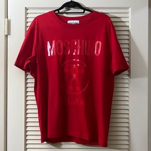 Mens Moschino short sleeve shirt
